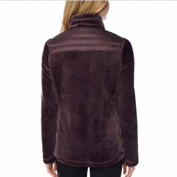 32 Degrees Ladies' Mixed Media Plush Down Jacket - Picture 3 of 5